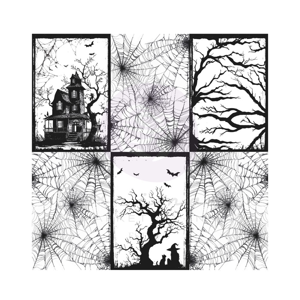 Prima -3 Girls Tale - MADE OF MAGIC Collection - Acetate Sheet 12