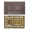 ReDesign with Prima VINTAGE TIMBER FRAME Christmas Moulds Food Safe Heat Resistant Resin 5X8" #685928