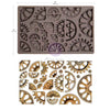 Prima Finnabair HALVES & QUARTERS Gears Imaginarium Moulds Molds 5" x 8" #951399