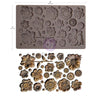 Prima Finnabair RUSTY FLOWERS Imaginarium Moulds Molds 5" x 8" #951429