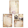 Finnabair Prima SOUTHAMPTON BUTTERFLIES A3 Decoupage Rice Paper 11.7" x 16.5" 3 SHEETS #951764
