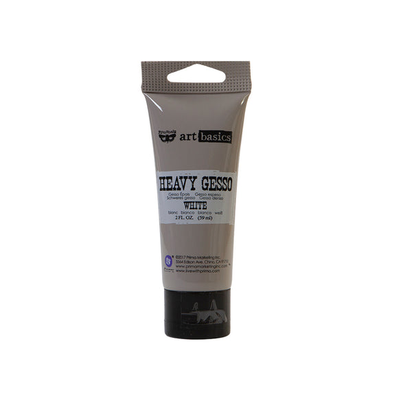 Prima - Finnabair - Art Basics - HEAVY GESSO - WHITE - 2 fl oz. #962951