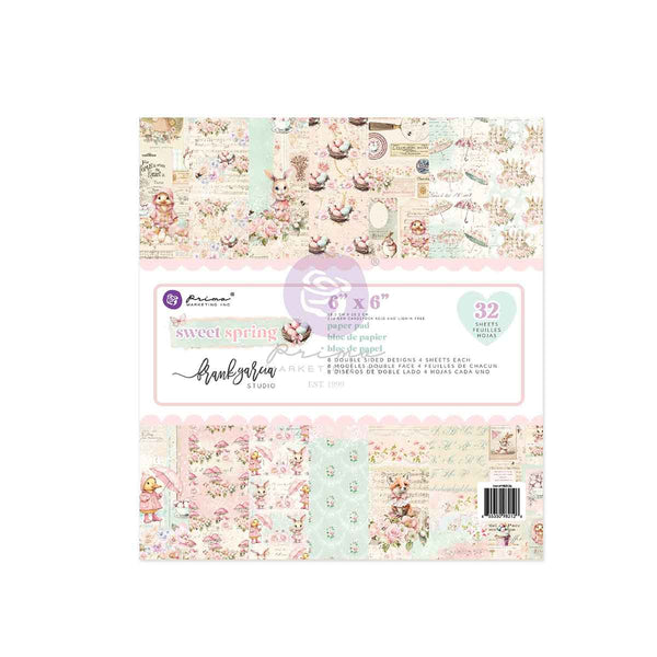 Prima SWEET SPRING Collection 6X6 Paper Pad 32 SHEETS #982126