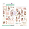 Prima - CHRISTMAS BLUSH Collection CHIPBOARD Stickers  #982584