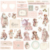 Prima - Christmas Blush Collection FROSTY MEMORIES Ephemera - 100 pcs #982591