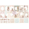 Prima - Christmas Blush Collection FROSTY FRAMES Ephemera - 76 pcs #982614