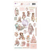 Prima CHRISTMAS BLUSH Collection Sticker Sheet #982645