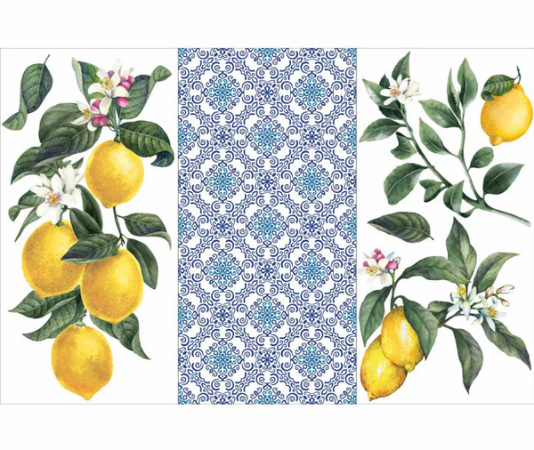 re-design with Prima LEMON TREE 6X12 Decor Furniture Decal Transfers #656720