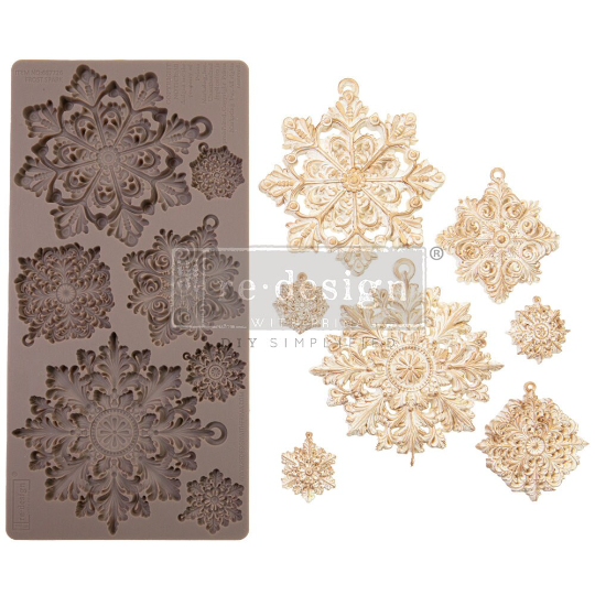 FROST SPARK Re-Design with Prima Decor Moulds 5X10 Food Resin #667726