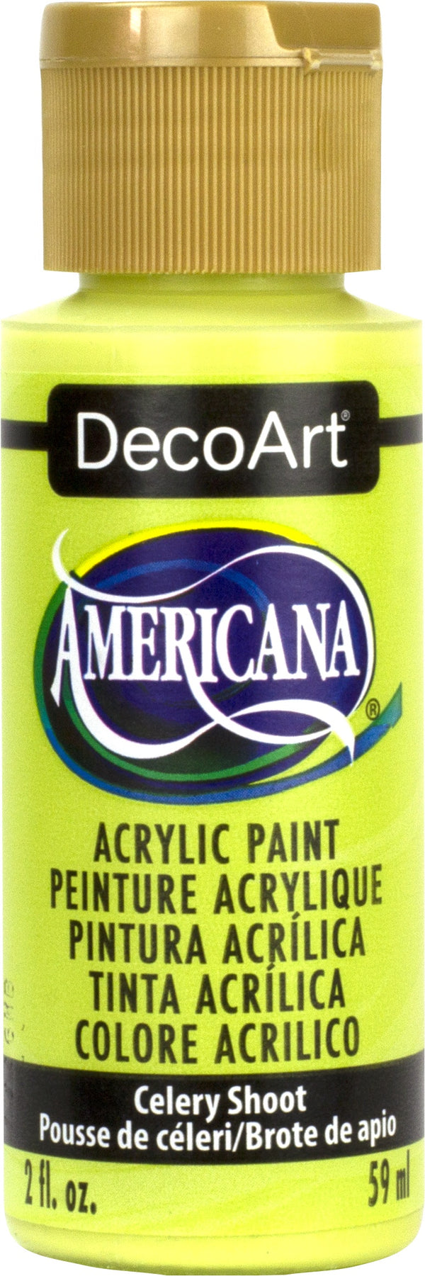 DecoArt CELERY SHOOT Americana Acrylic Paint 2 oz. Bottle - #DA399