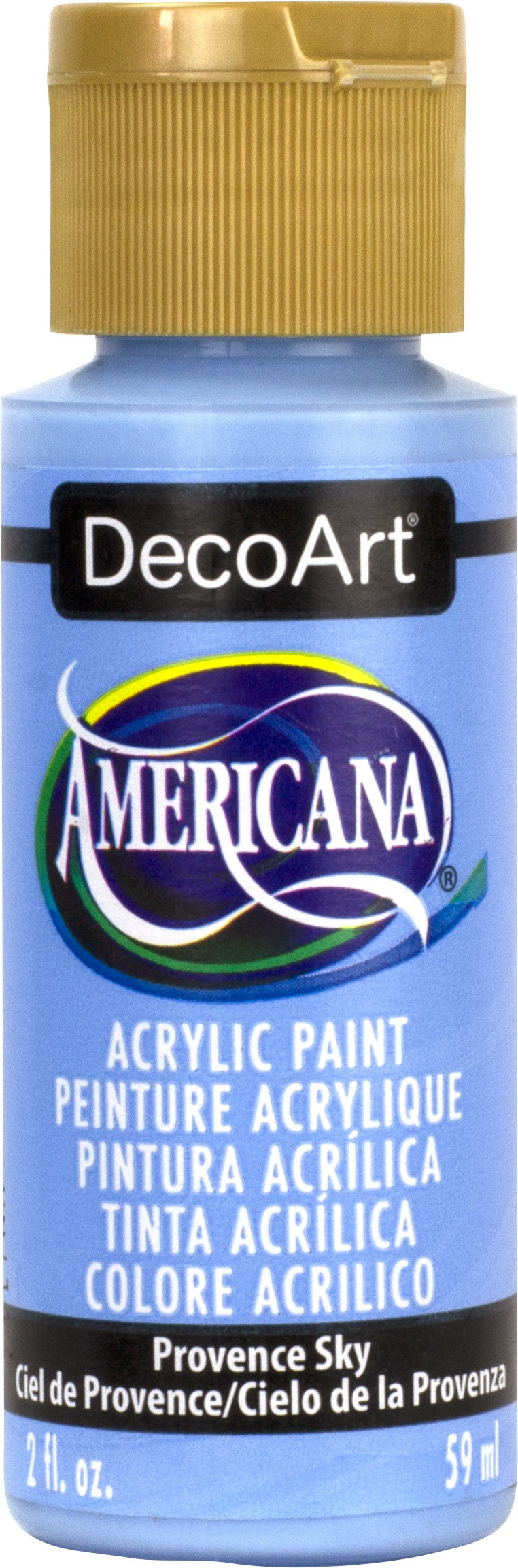 DecoArt PROVENCE SKY Americana Acrylic Paint 2 oz. Bottle - #DA401