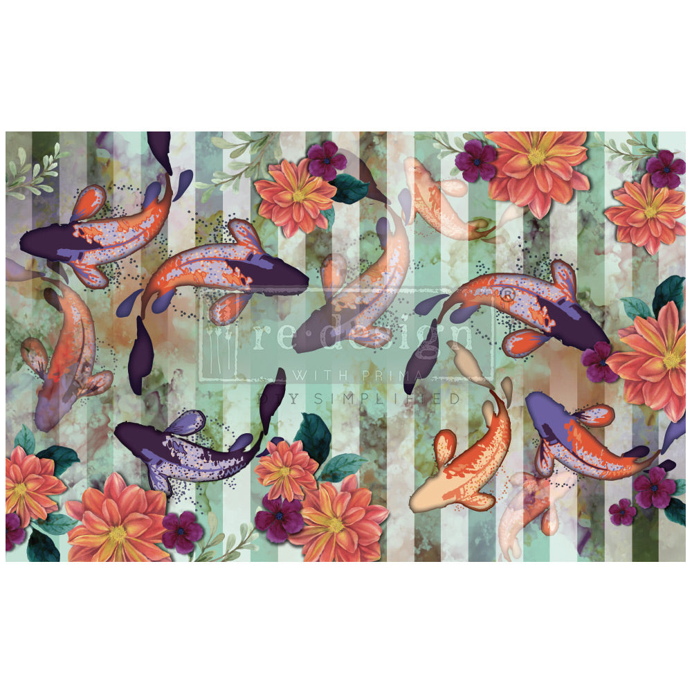 Re-Design with Prima SIAMESE SPLENDOR Decoupage Decor Tissue Paper #668839