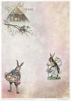 ITD Collection Easter Bunny A4 Rice Paper Set 11 Sheets #RP050