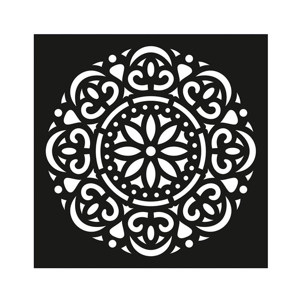 Little Birdie MANDALA EXTRAVAGANZA Stencil #680432
