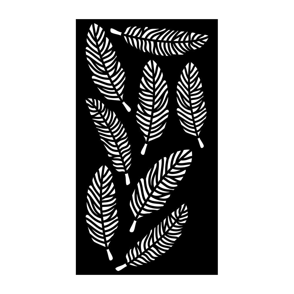 Little Birdie FEATHERS Stencil #680435