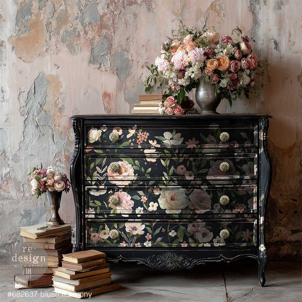 ReDesign with Prima Decor Transfer BLUSH HARMONY 24"x35" #682637