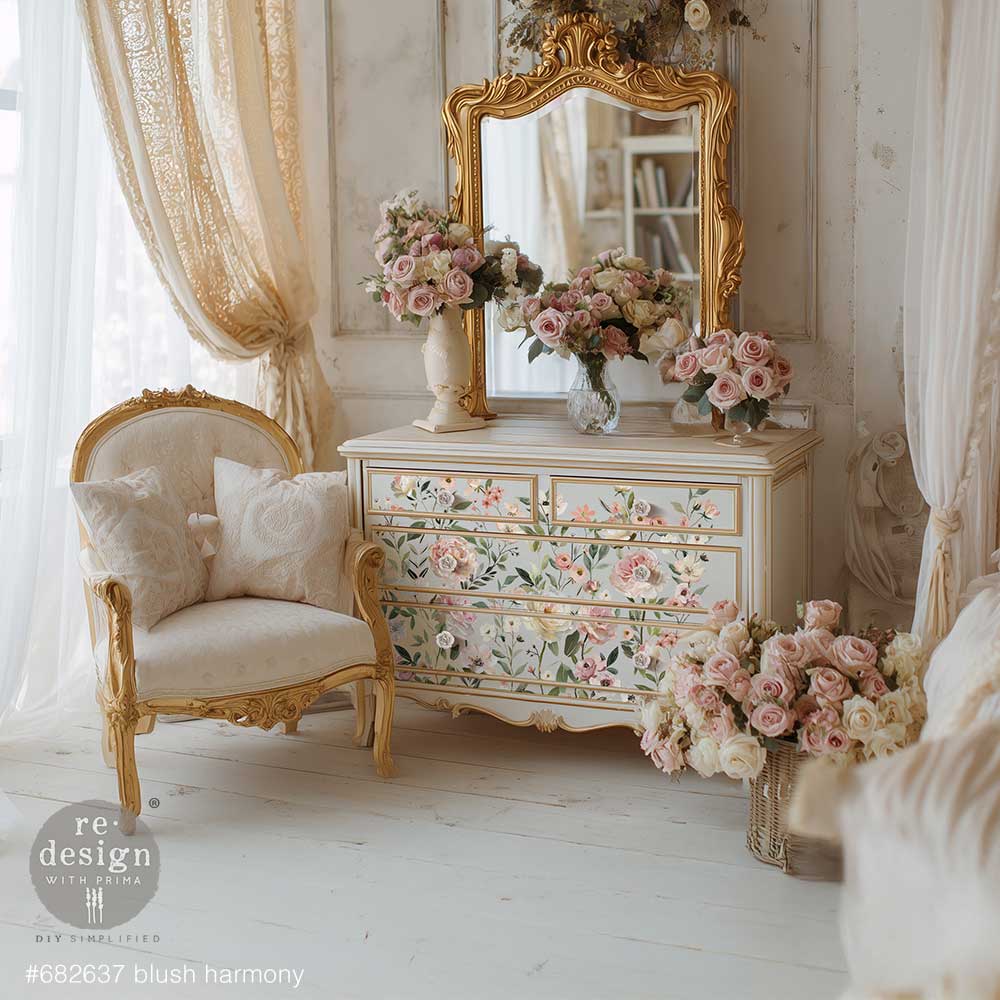 ReDesign with Prima Decor Transfer BLUSH HARMONY 24