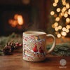 Re-design with Prima HOLLYWING Cardinal Christmas Luxe Transfers NEW 3.25"x11.5" #684259