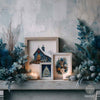 Re-design with Prima QUIET COUNTRY BLUE Christmas 8.5 x 11 Middy Transfers 3 sheets + BONUS Sheet #684587 Limited Edition