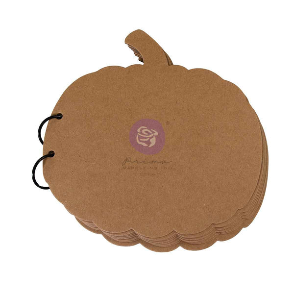 Prima 3 Girls Tale MADE of MAGIC Halloween Collection Pumpkin - CHIPBOARD Album #684976
