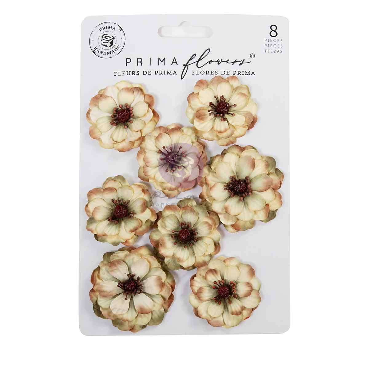 Prima - 3 Girls Tale Made of Magic Collection - ENCHANTED GROVE - Flowers 8 pcs #685041