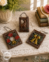 ReDesign with Prima VINTAGE TIMBER FRAME Christmas Moulds Food Safe Heat Resistant Resin 5X8" #685928