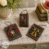 ReDesign with Prima VINTAGE TIMBER FRAME Christmas Moulds Food Safe Heat Resistant Resin 5X8" #685928