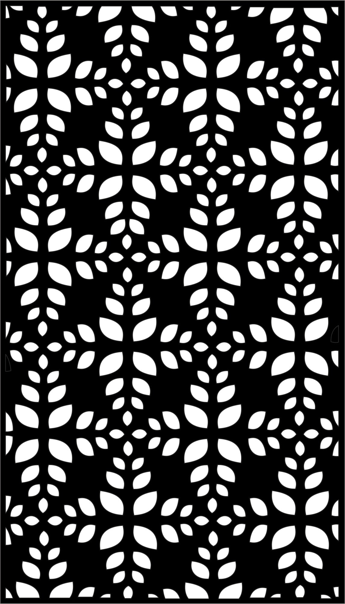 Little Birdie LEAF LATTICE Stencil #CR88903