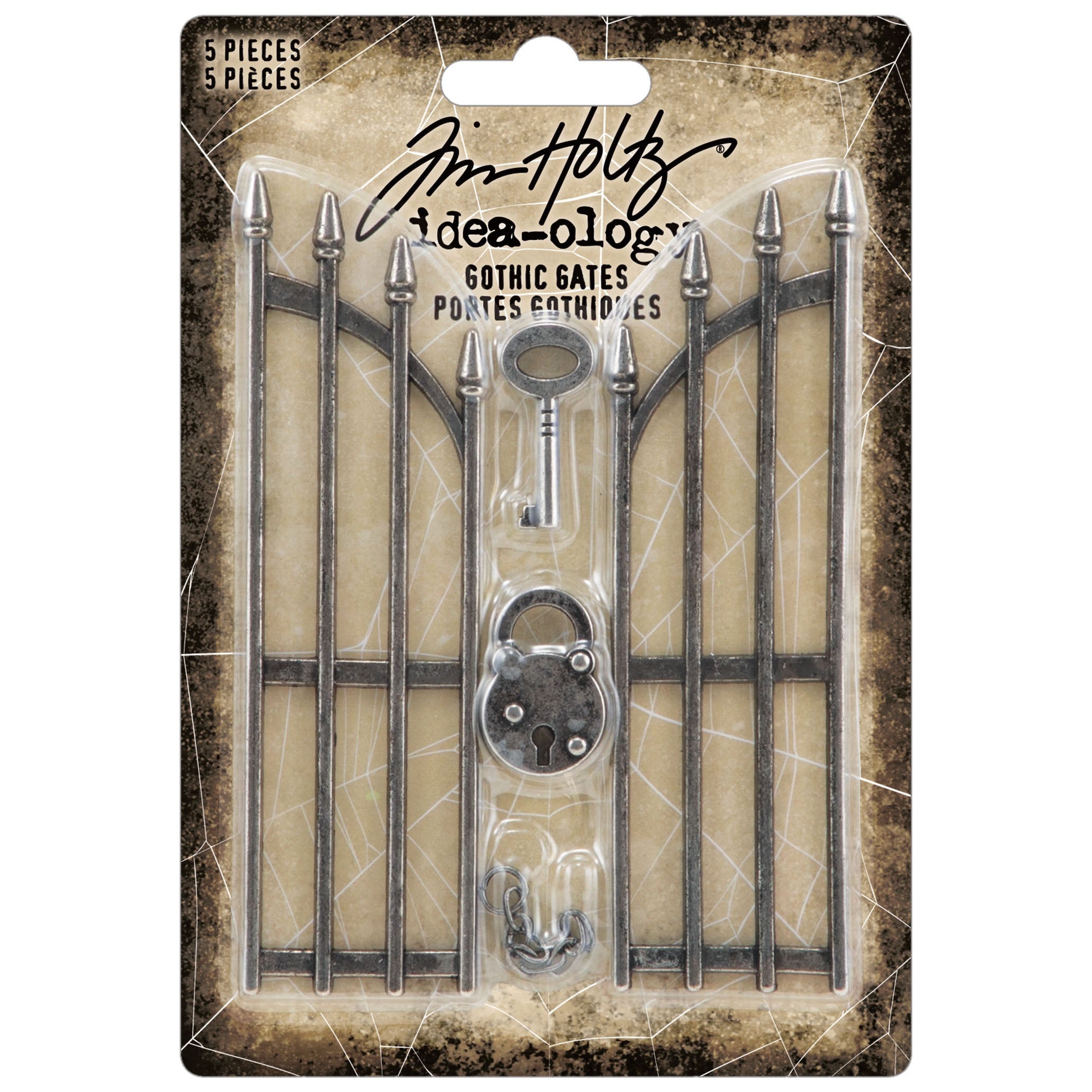 Tim Holtz idea-ology GOTHIC GATES Halloween #TH94343