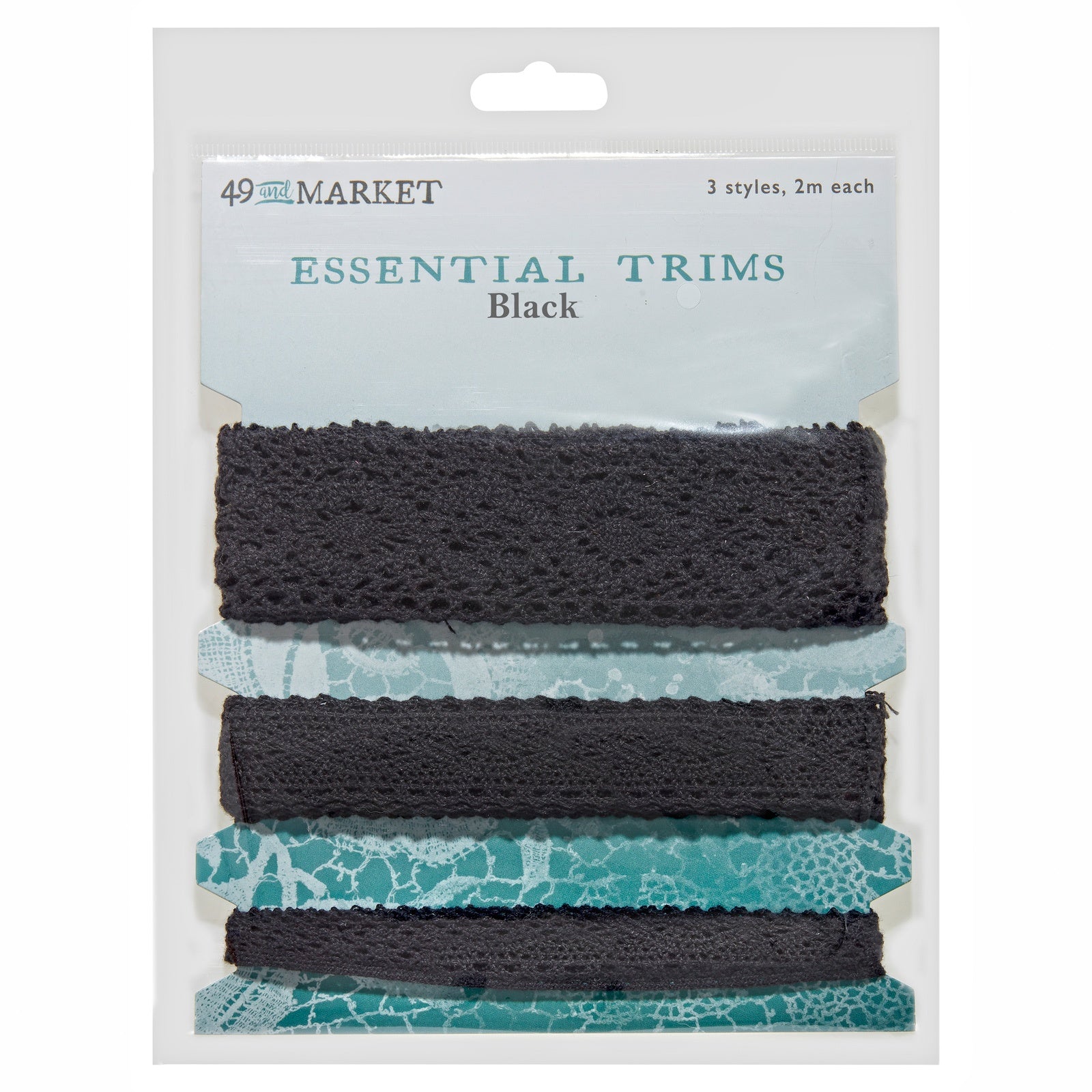 49 and Market THE LOOKING GLASS Essential Trims BLACK
