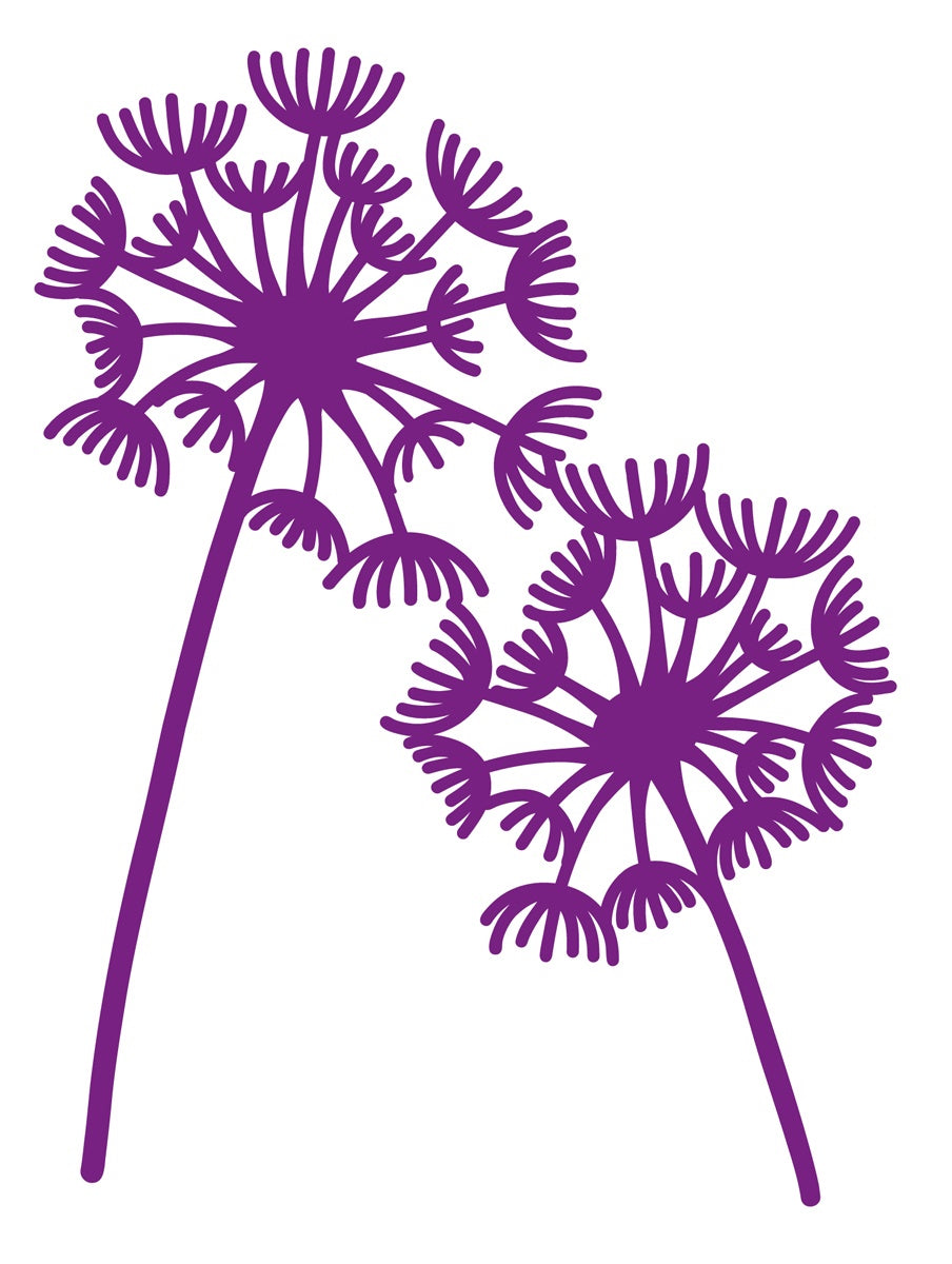 Crafters Companion DELICATE DANDELIONS Stencil #CCMASKDEDAN