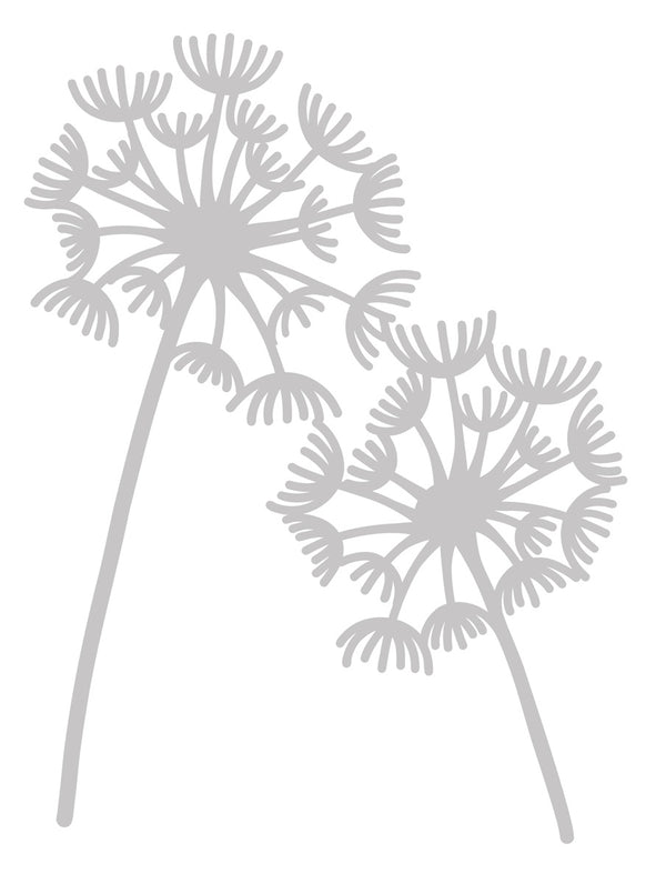 Crafters Companion DELICATE DANDELIONS Stencil #CCMASKDEDAN