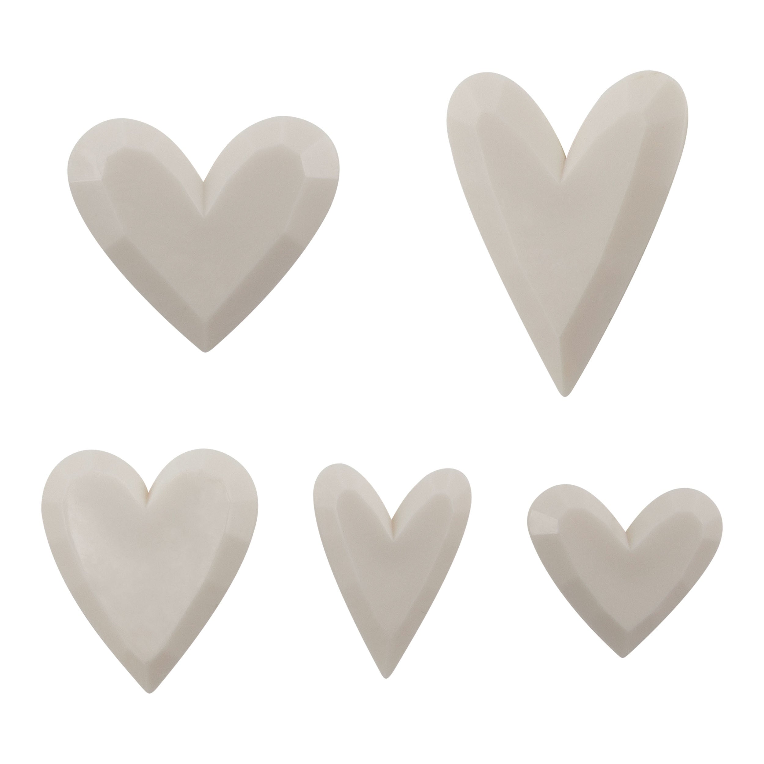 Tim Holtz idea-ology SALVAGED HEARTS 5 pcs #TH94380