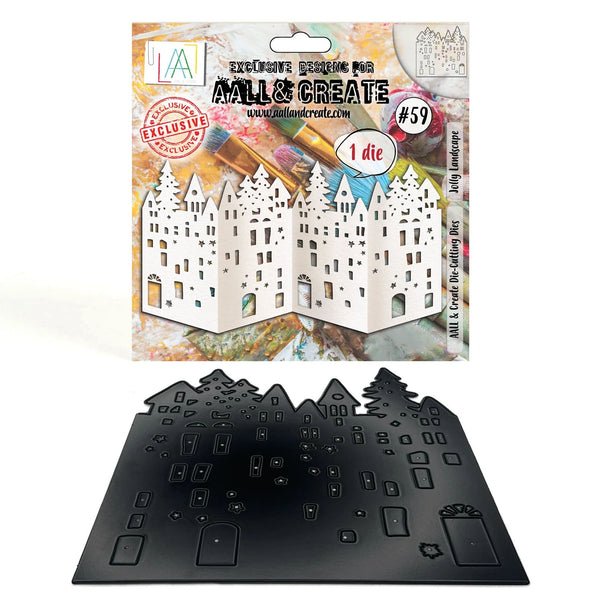 AALL And Create  JOLLY LANDSCAPE Die Set 1 pc AALL-DI-059