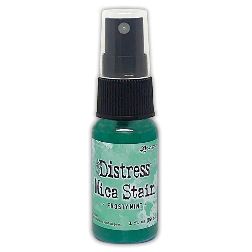 Ranger Ink Tim Holtz FROSTY MINT Distress Mica Stains 1 oz #TSH87250