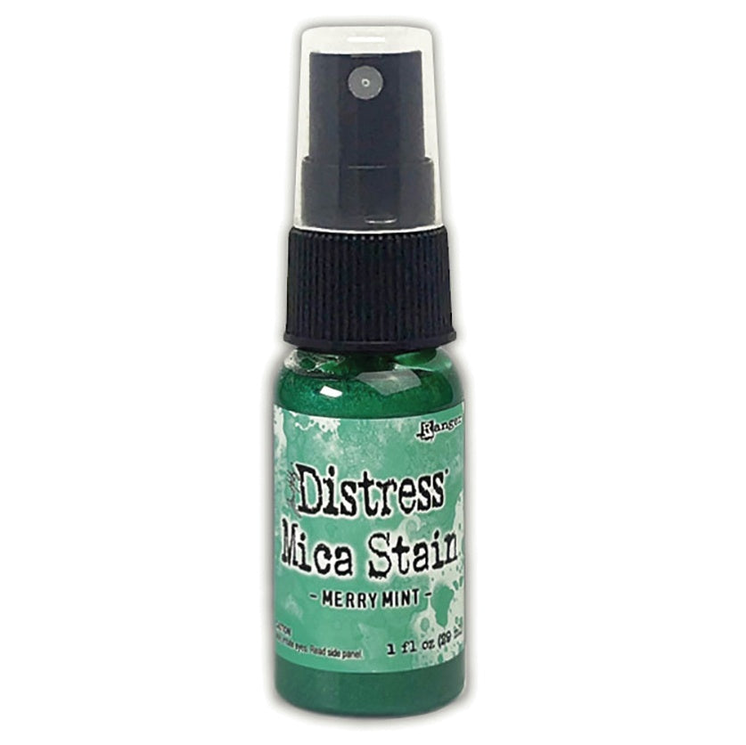 Ranger Ink Tim Holtz MERRY MINT Distress Mica Stains 1 oz #TSH87335