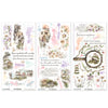 49 and Market THE LOOKING GLASS Rub-On Transfers 3 pcs #JLG-34974