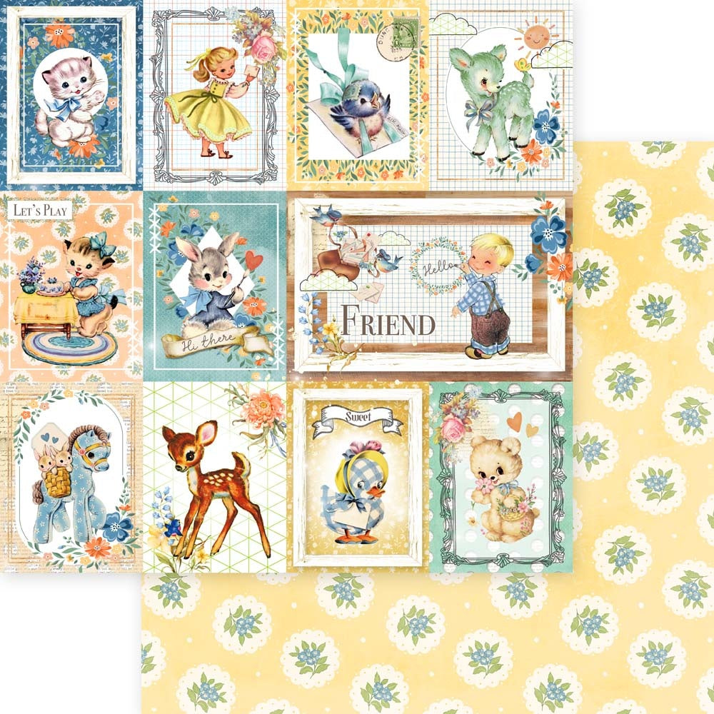 Memory-Place MY DEER FRIEND II 6x6 Paper 24 Sheets #MB-61797