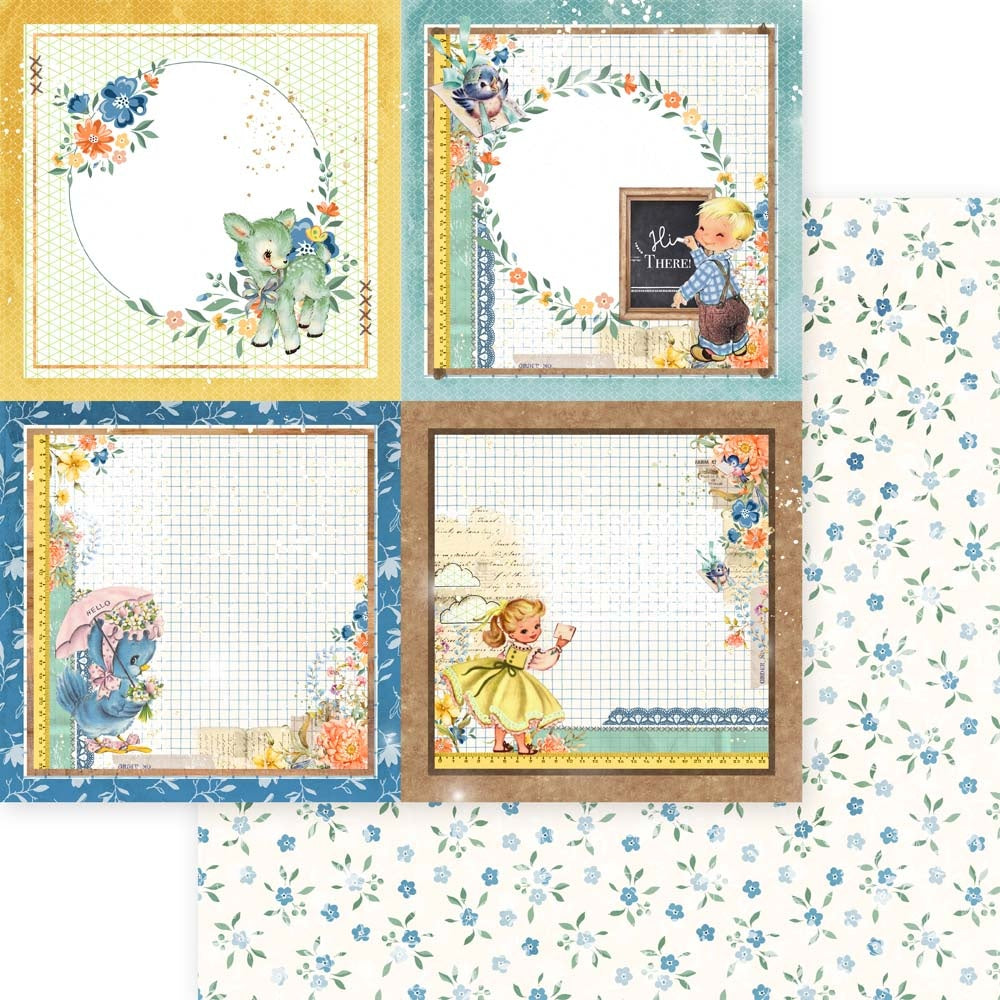 Memory-Place MY DEER FRIEND II 6x6 Paper 24 Sheets #MB-61797