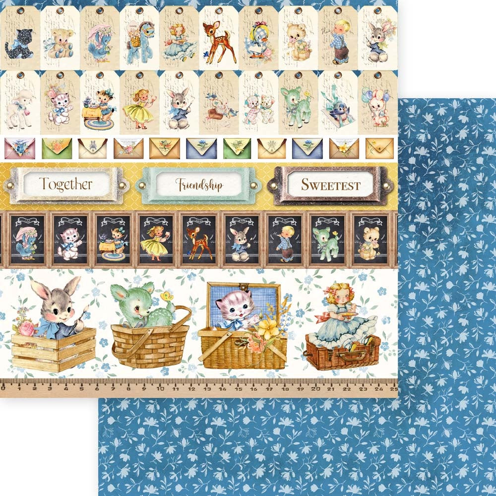 Memory-Place MY DEER FRIEND II 6x6 Paper 24 Sheets #MB-61797