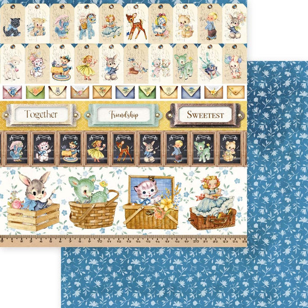 Memory-Place MY DEER FRIEND II 6x6 Paper 24 Sheets #MB-61797