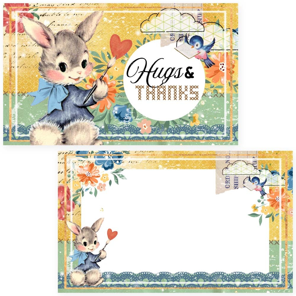 Memory-Place MY DEER FRIEND II Journaling Cards 20 Pieces #MP-61802