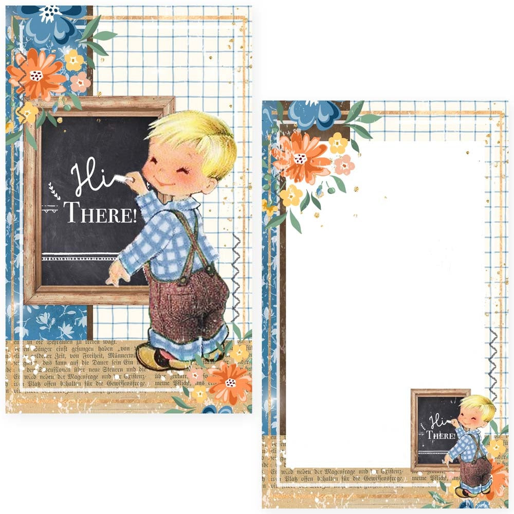 Memory-Place MY DEER FRIEND II Journaling Cards 20 Pieces #MP-61802