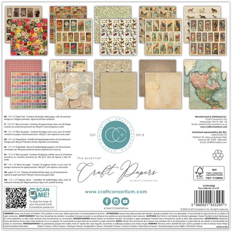 Craft Consortium THE COLLECTOR - The Essential Craft Papers 12
