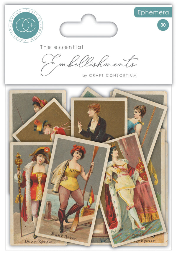 Craft Consortium THE COLLECTOR - LADIES EPHEMERA  #CEEPH001