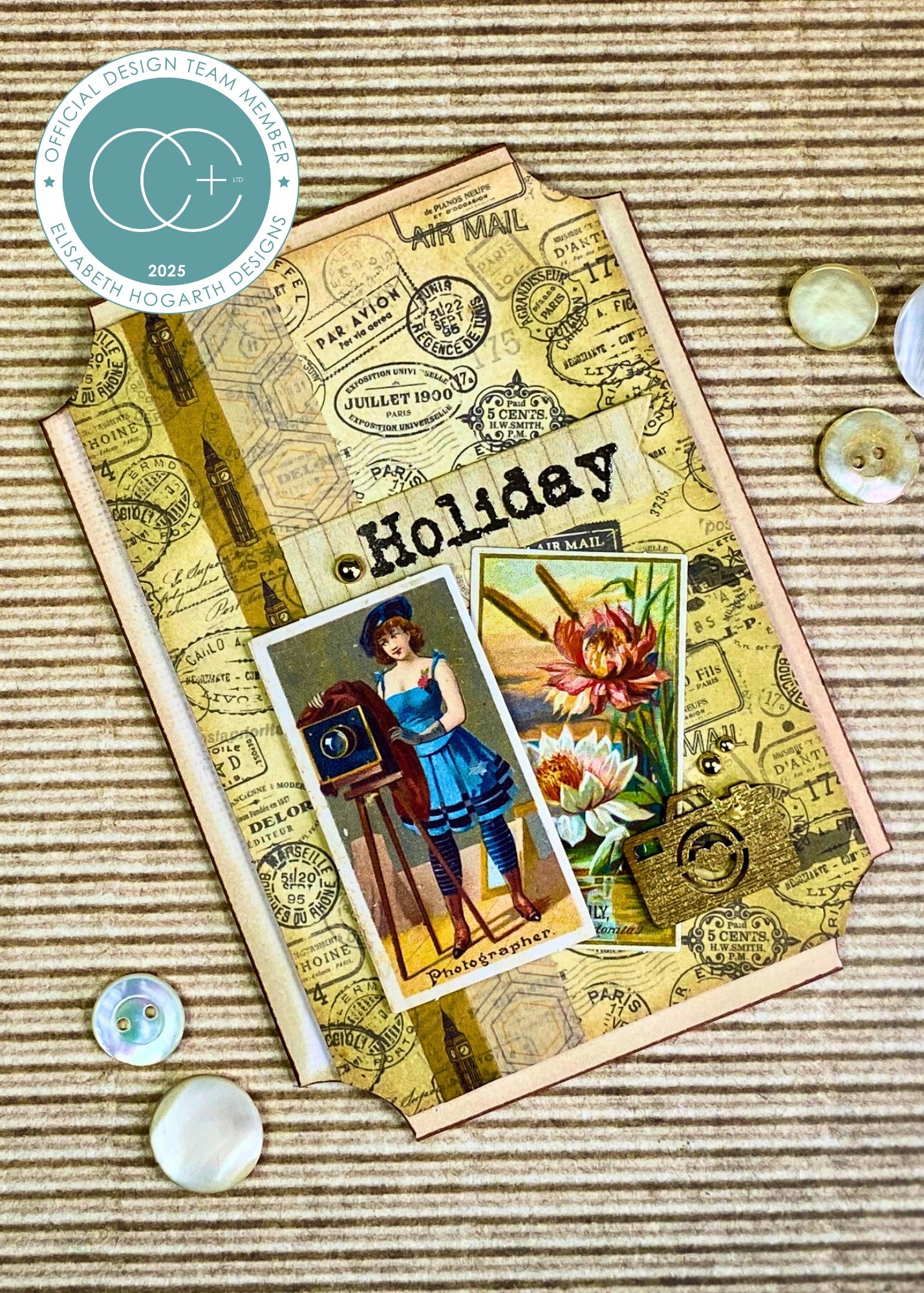 Craft Consortium THE COLLECTOR - LADIES EPHEMERA  #CEEPH001