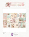 Prima - Christmas Blush Collection JUNK JOURNAL KIT Ephemera - 76 pcs #982621