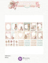 Prima - Christmas Blush Collection FROSTY FRAMES Ephemera - 76 pcs #982614