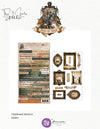 Prima -3 Girls Tale - MADE of MAGIC Collection CHIPBOARD Stickers  #684891