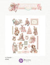 Prima CHRISTMAS BLUSH A4 8.3x11.7 Rub On Transfer #982669